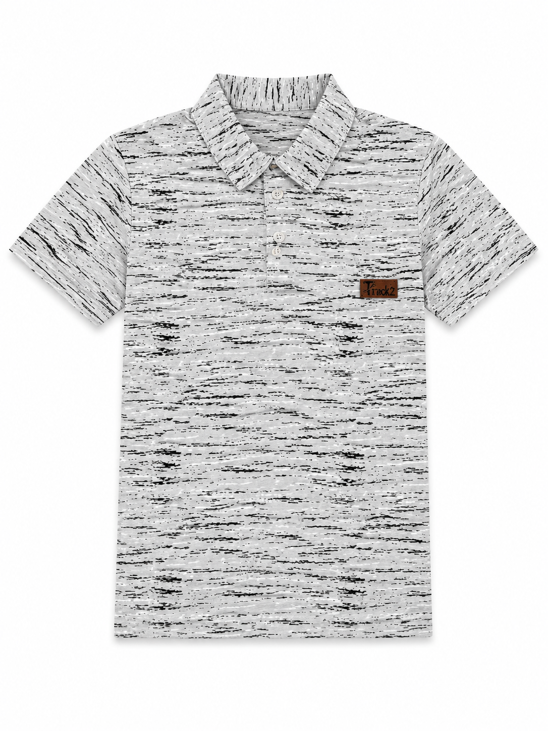Grey Drift - Boys Polo T-Shirt