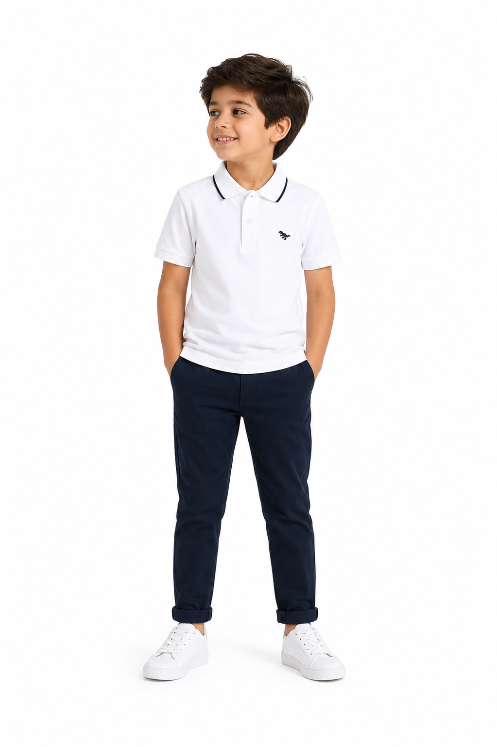Snow Knight - Boys Polo T-Shirt