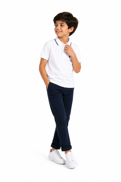 Snow Knight - Boys Polo T-Shirt