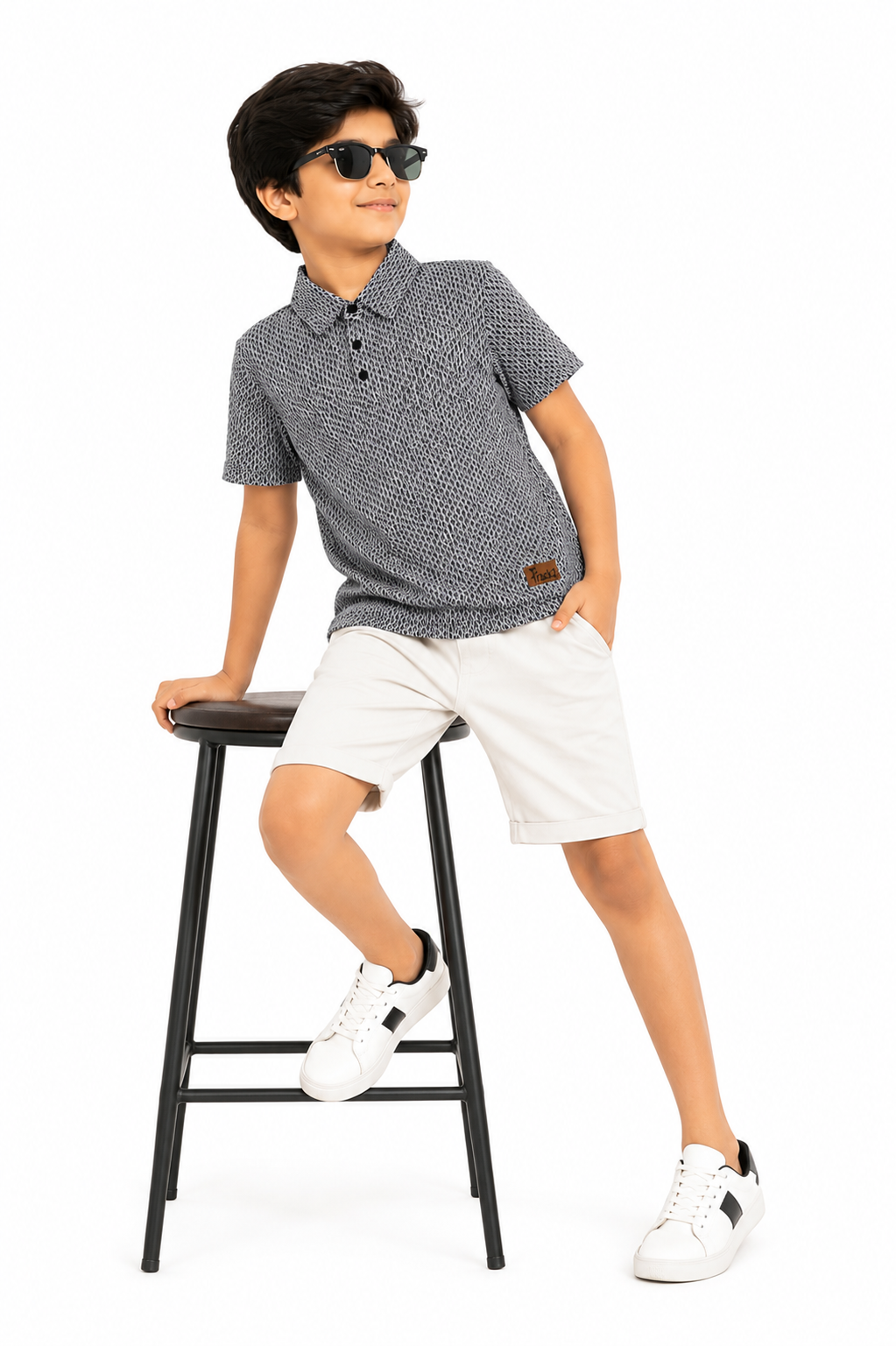 Metro Mesh - Boys Polo T-Shirt