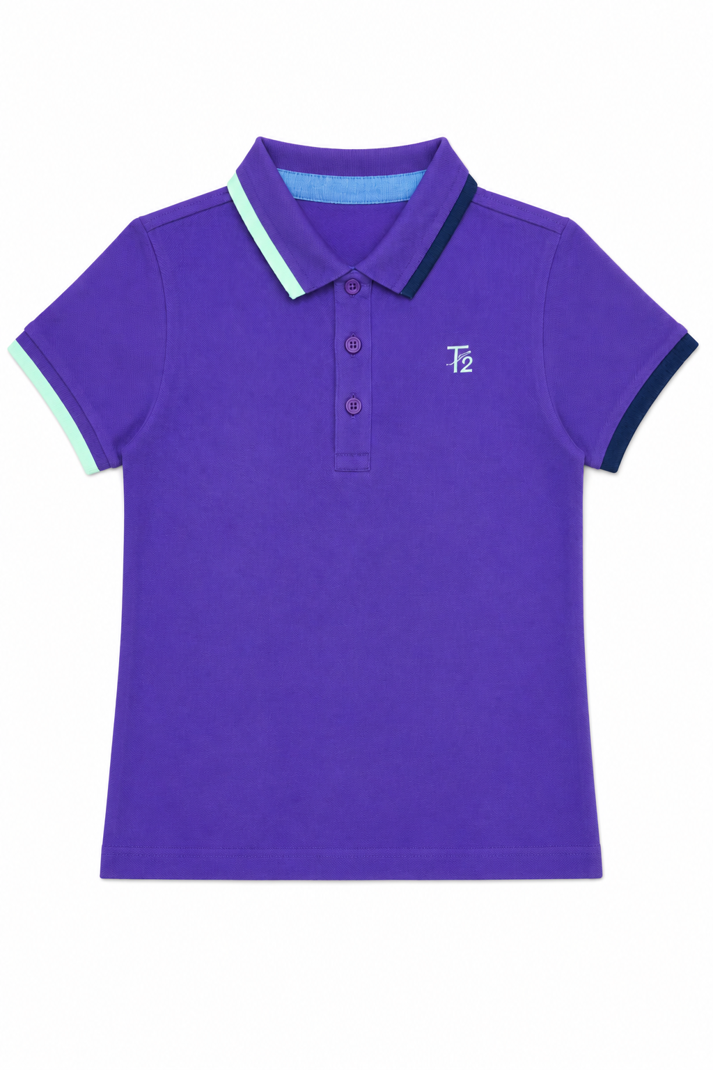 Grape Club - Boys Polo T-Shirt  | Deep Purple