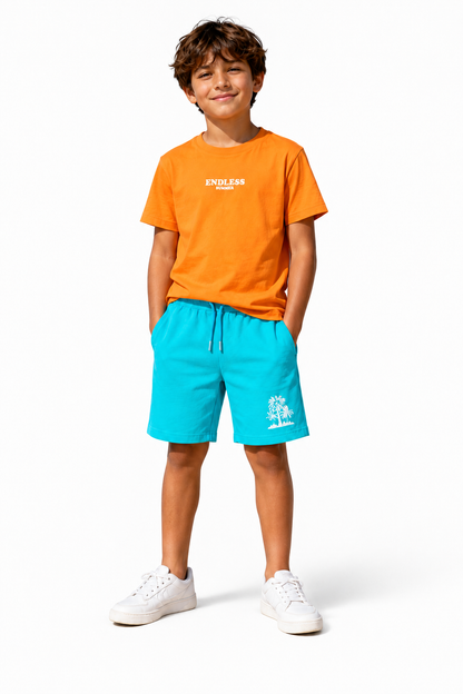 Palm Paradise - Boys Cotton Co-Ords