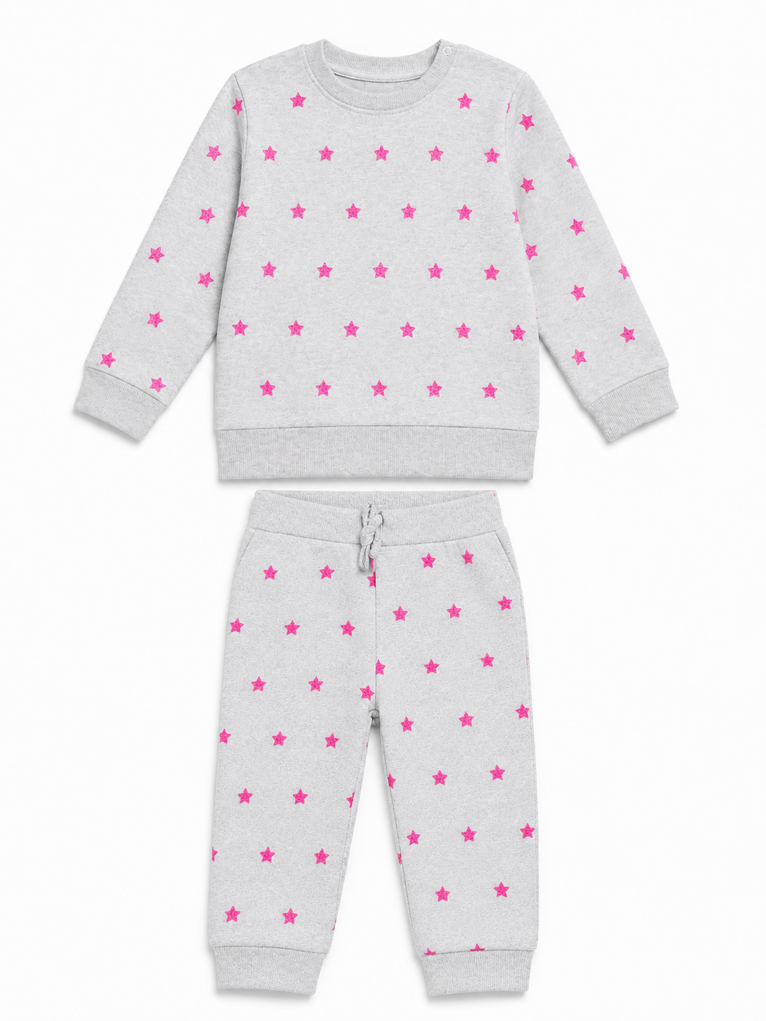 Pink Stardust - Babies Snuggle Co-ord Set