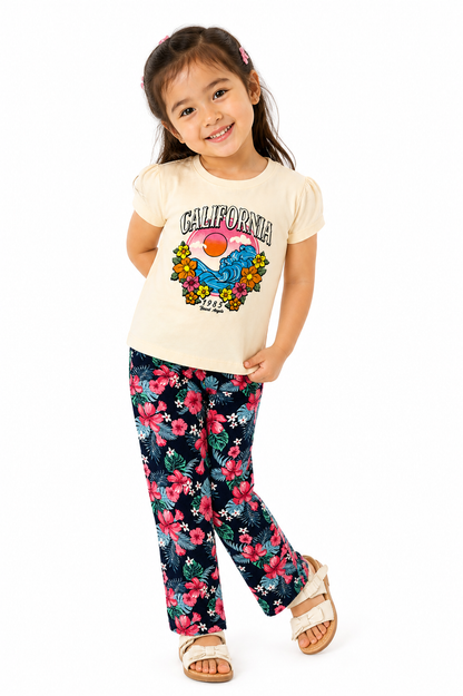 Pacifica Bloom - Girls Pajama Set