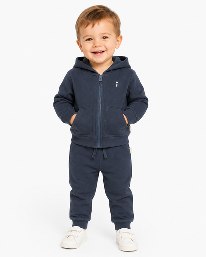 Moonberry - Babies Zipper Hoodie Set