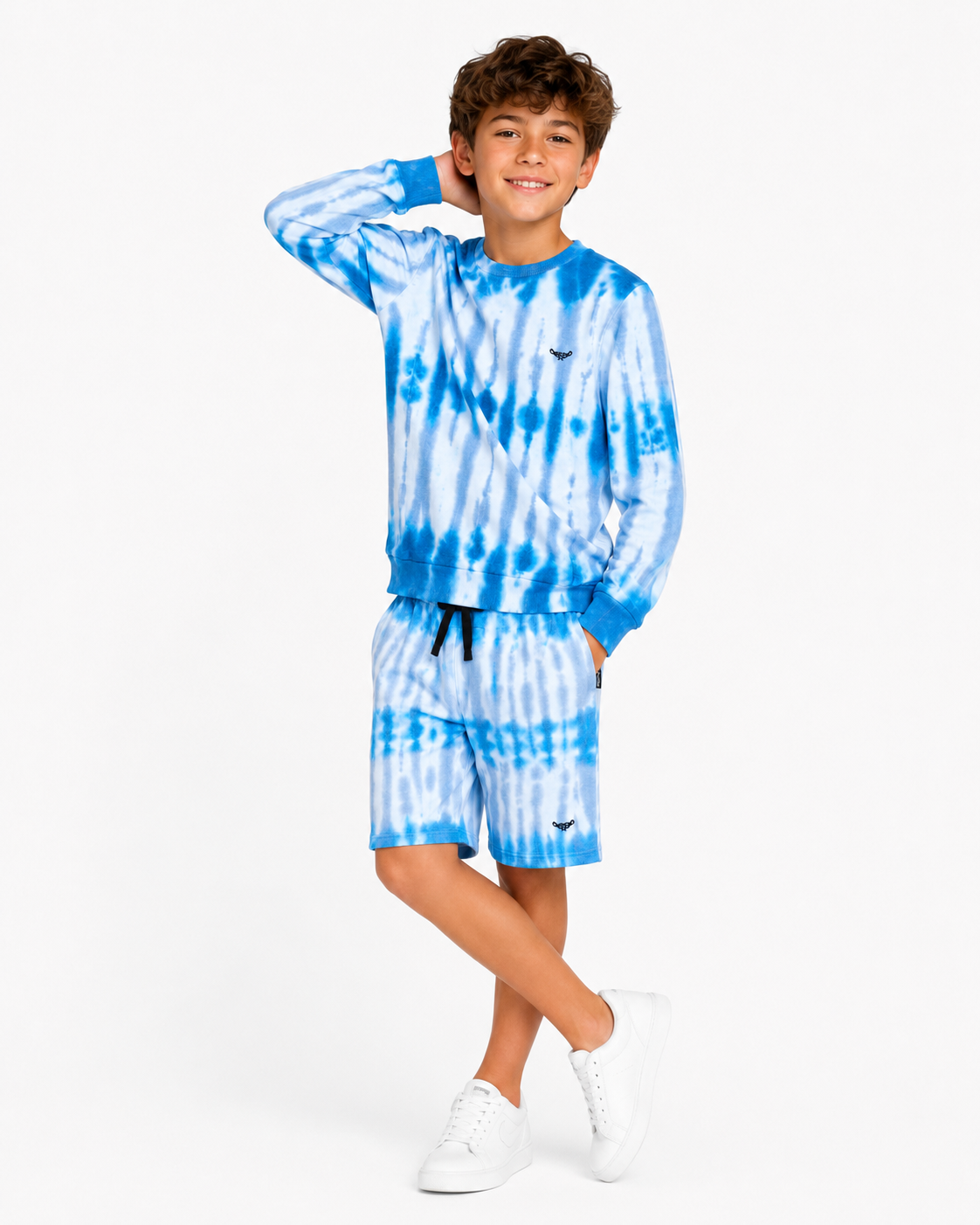 Aqua Drift - Boys Sweatshirt Co-ords