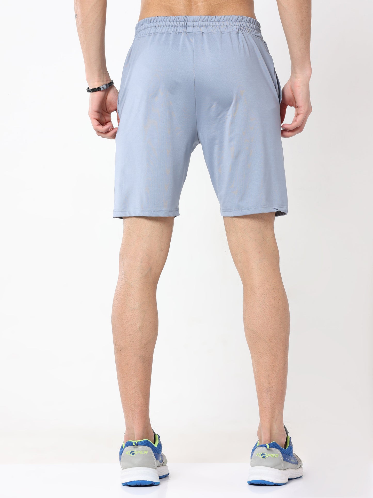 Athleisure Active Men's Shorts - Pale Blue