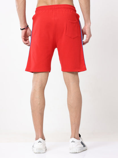 Comfy Cotton - Men's Premium Shorts : Red