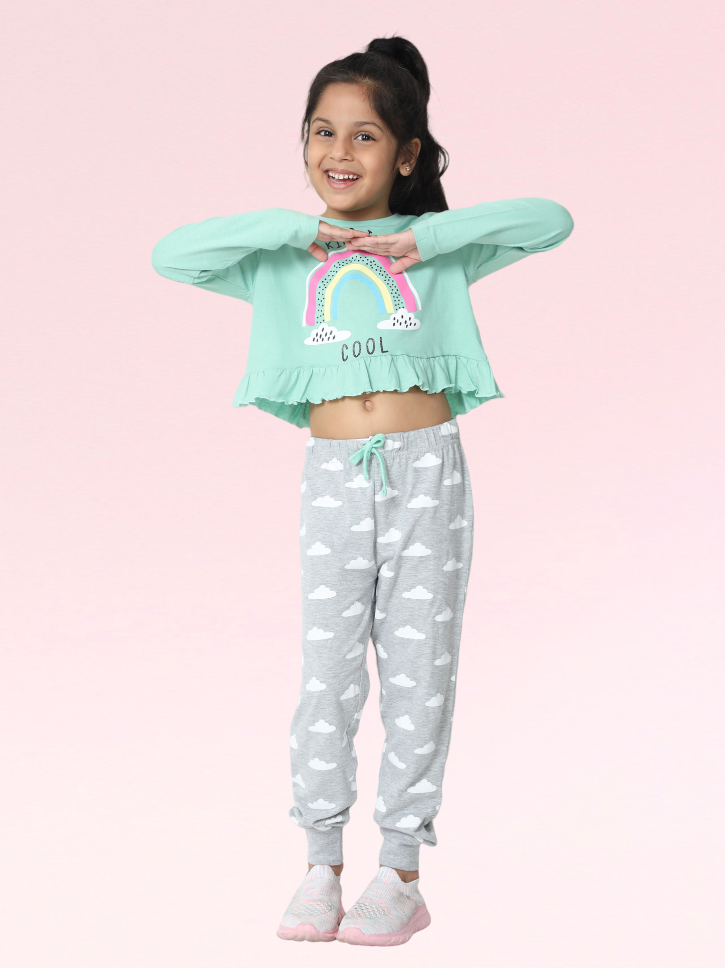Girls best sale legging pyjamas