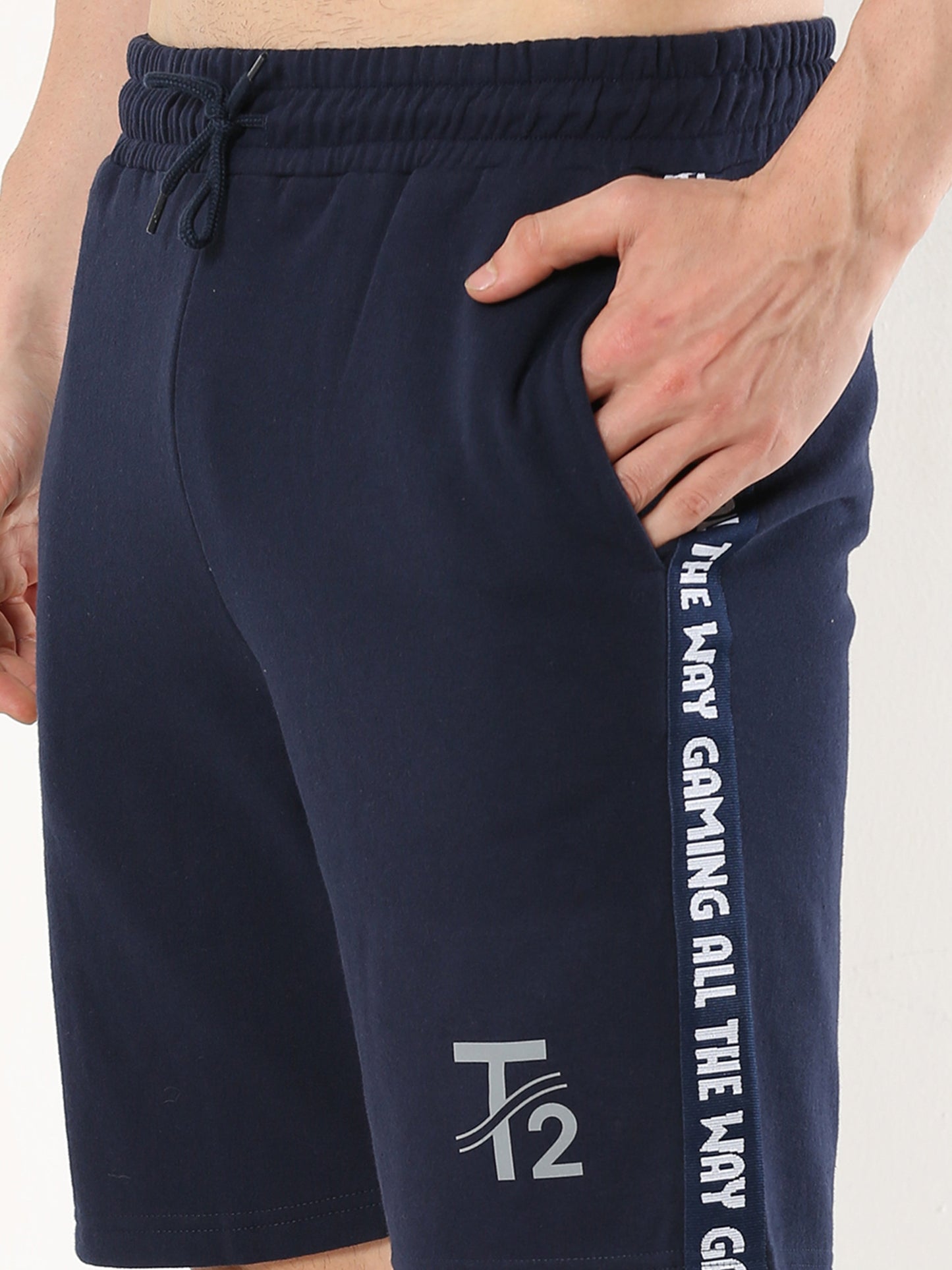 Comfy Cotton - Men's Premium Shorts : Navy