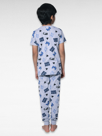 Game Boys Pyjama Set - Melange