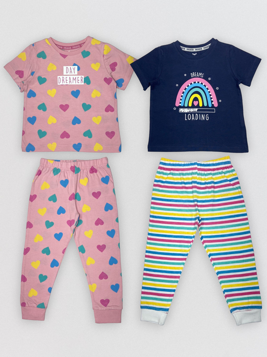 Happy days - Kids Pyjama Set Value Pack. ( Pack of 2 )