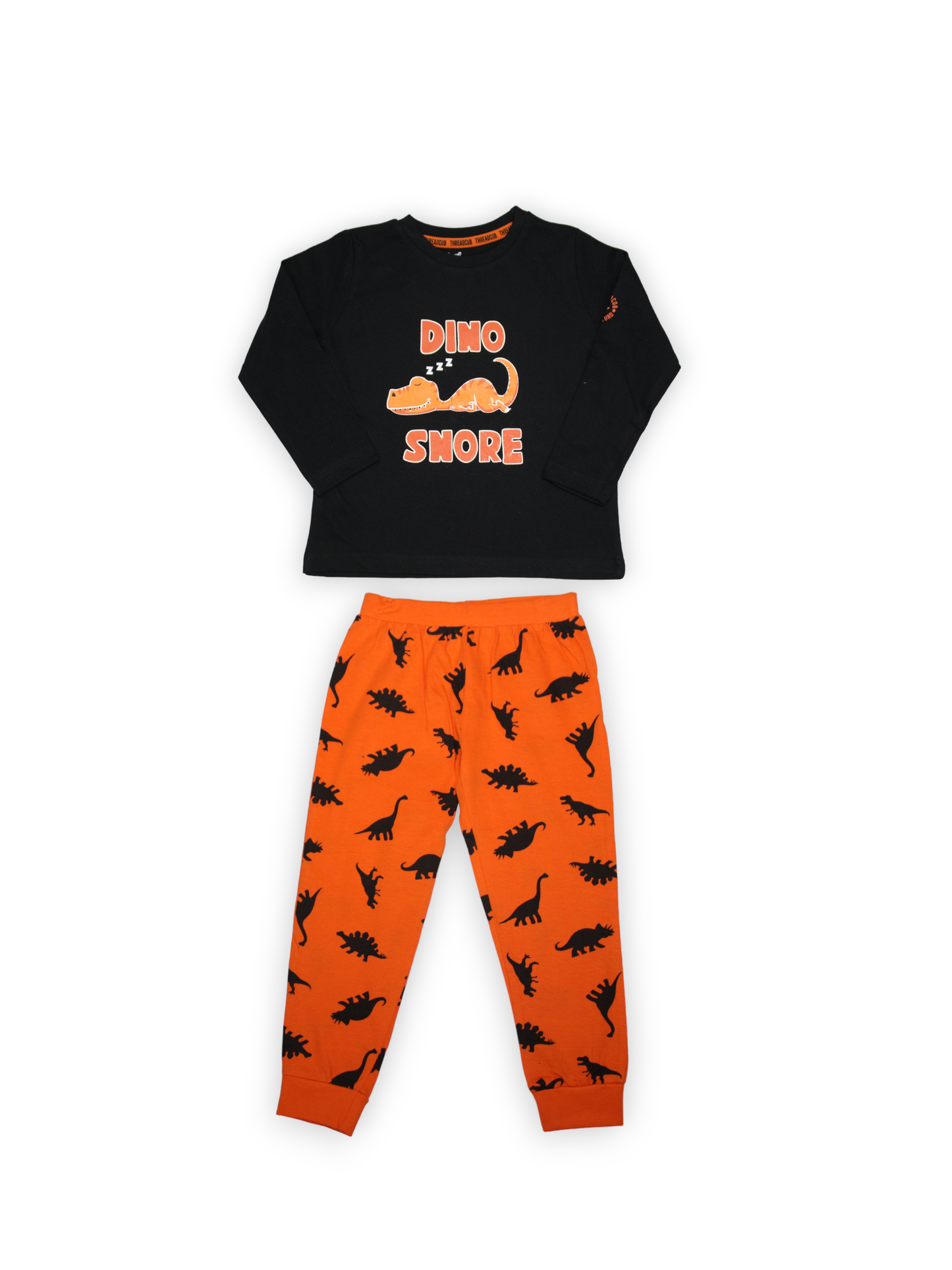 Snore Dino Pyjama T-Shirt Set ( Pack of 1 )